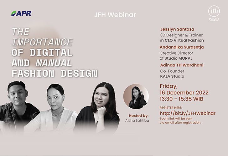 Webinar The Importance of Digital and Manual Fashion Design